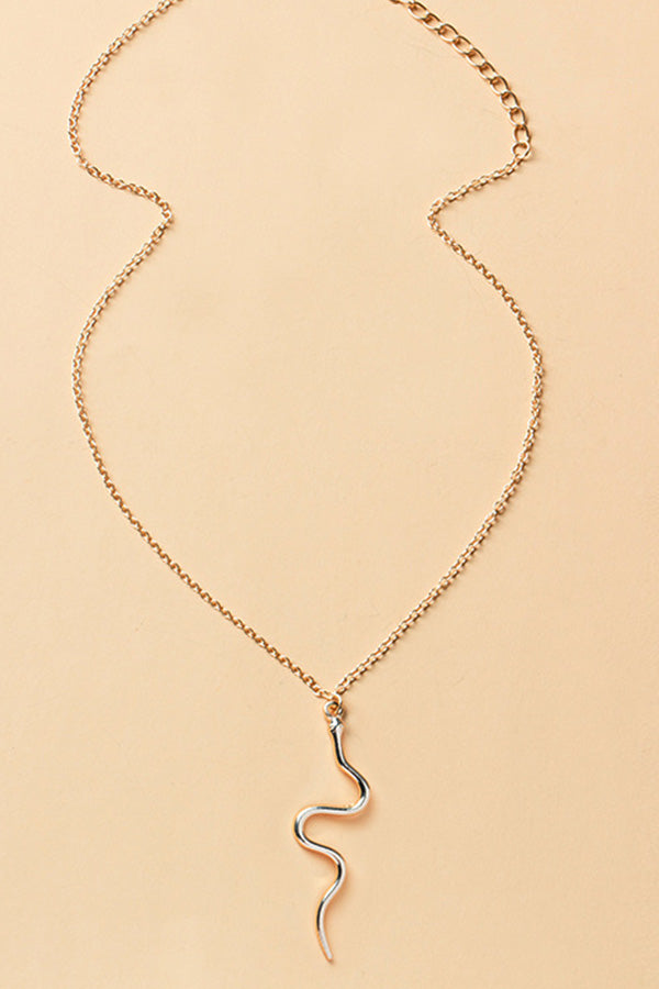 Vintage naszyjnik z wężem