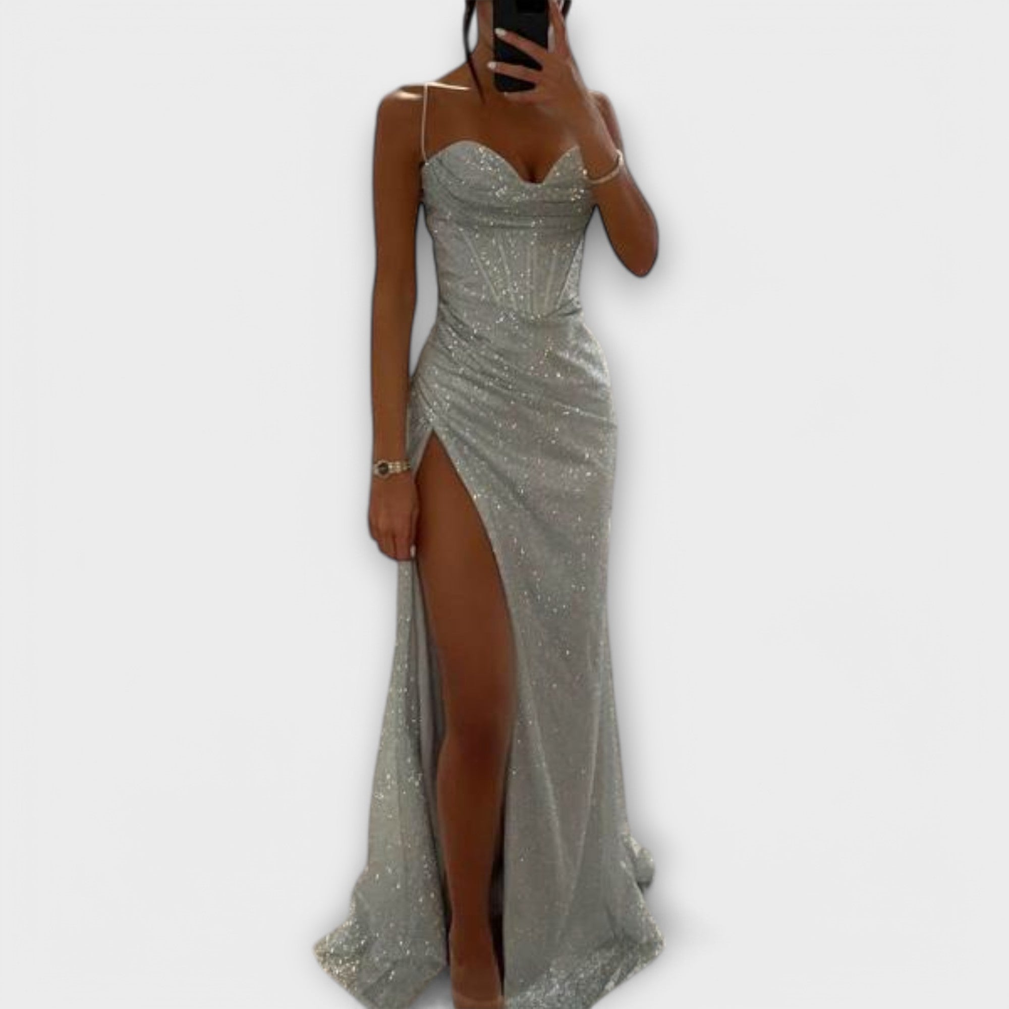 Elegancka Sukienka Wieczorowa Damska