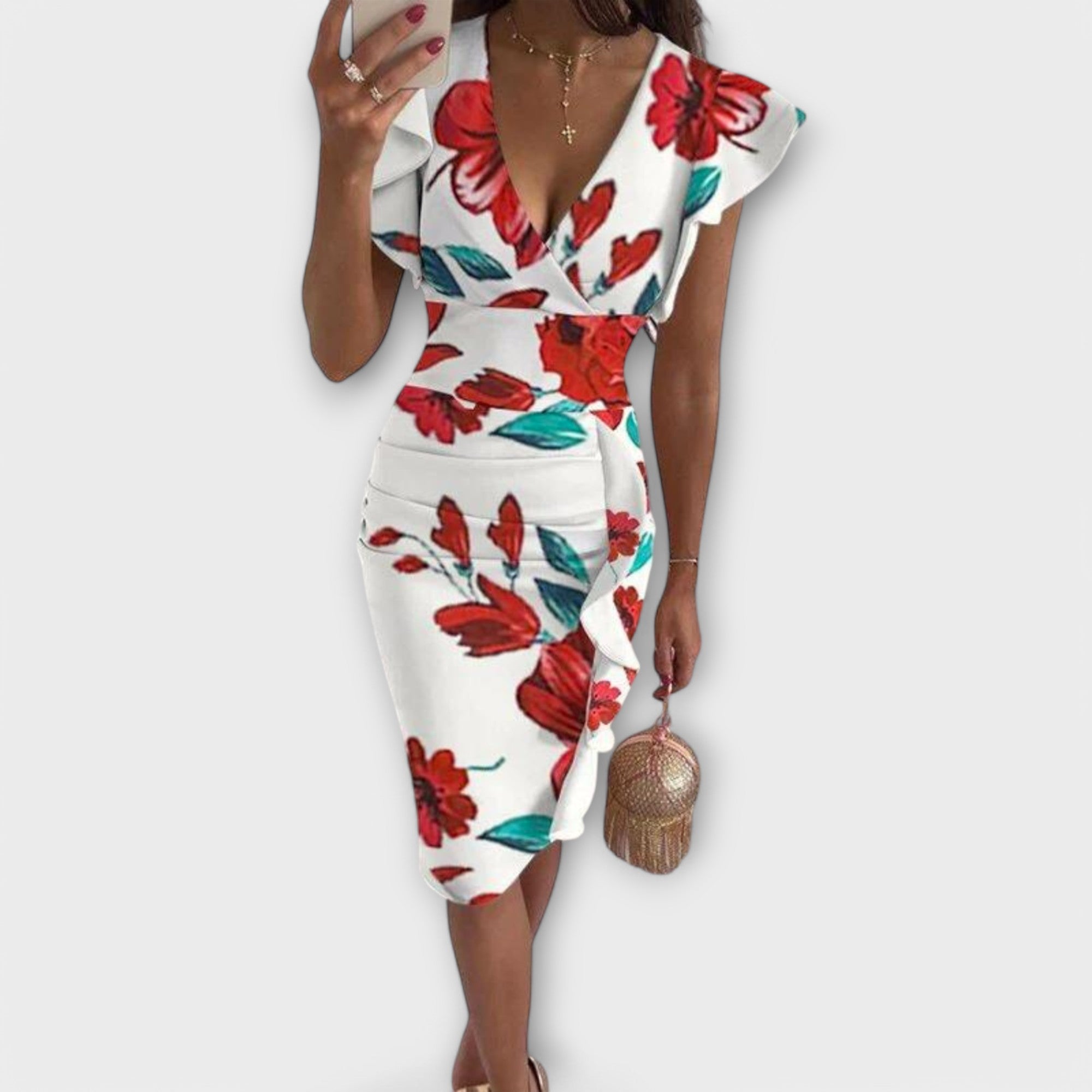 Olga - Elegancka Sukienka Damska