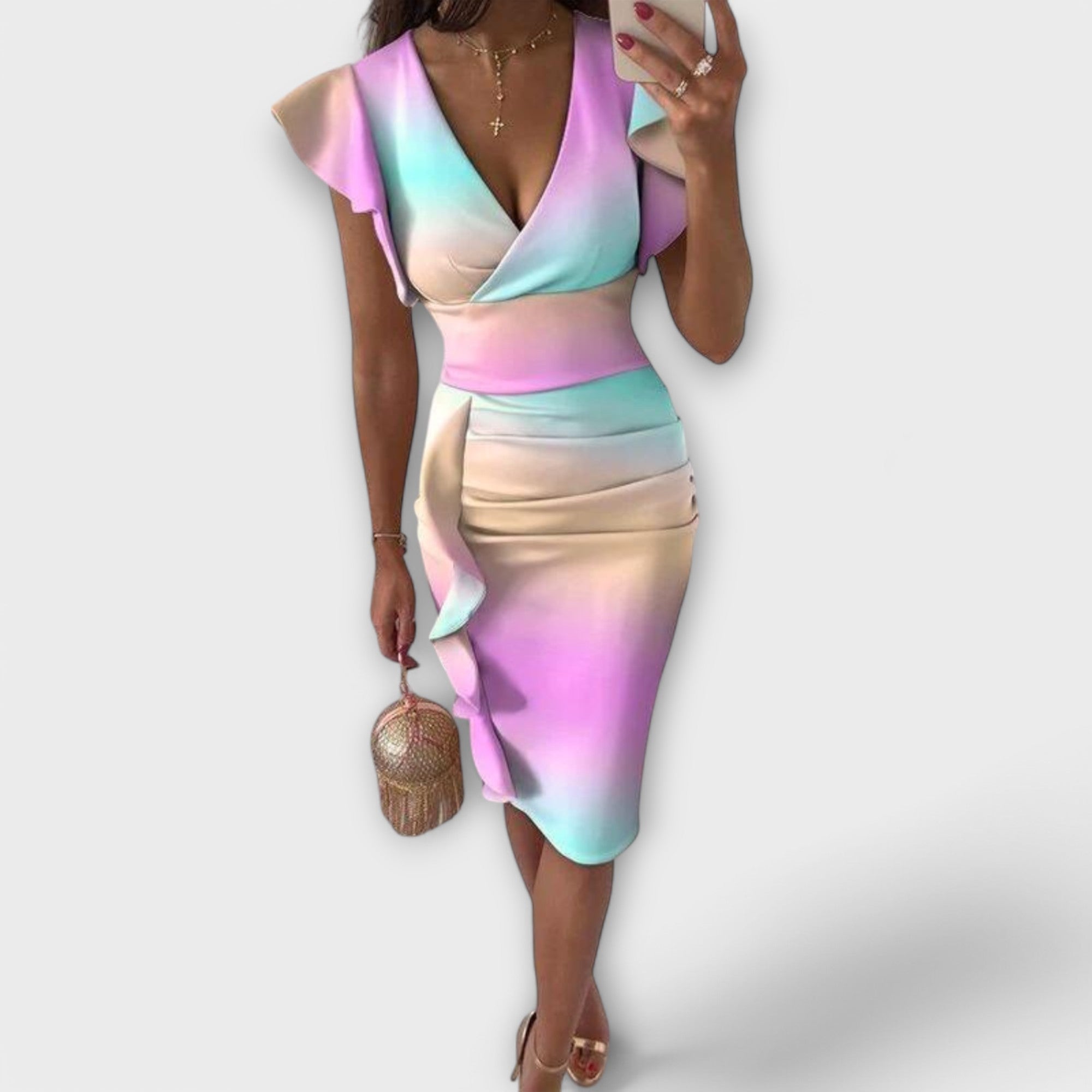 Olga - Elegancka Sukienka Damska