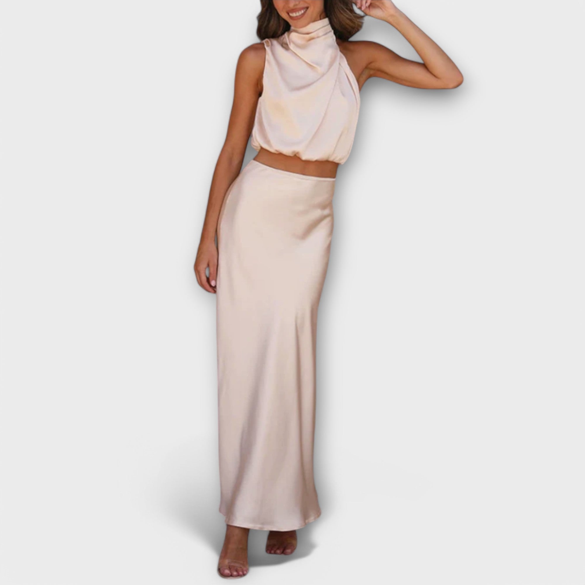 Natalia - Stylowa maxi spódnica dla eleganckiego wyglądu