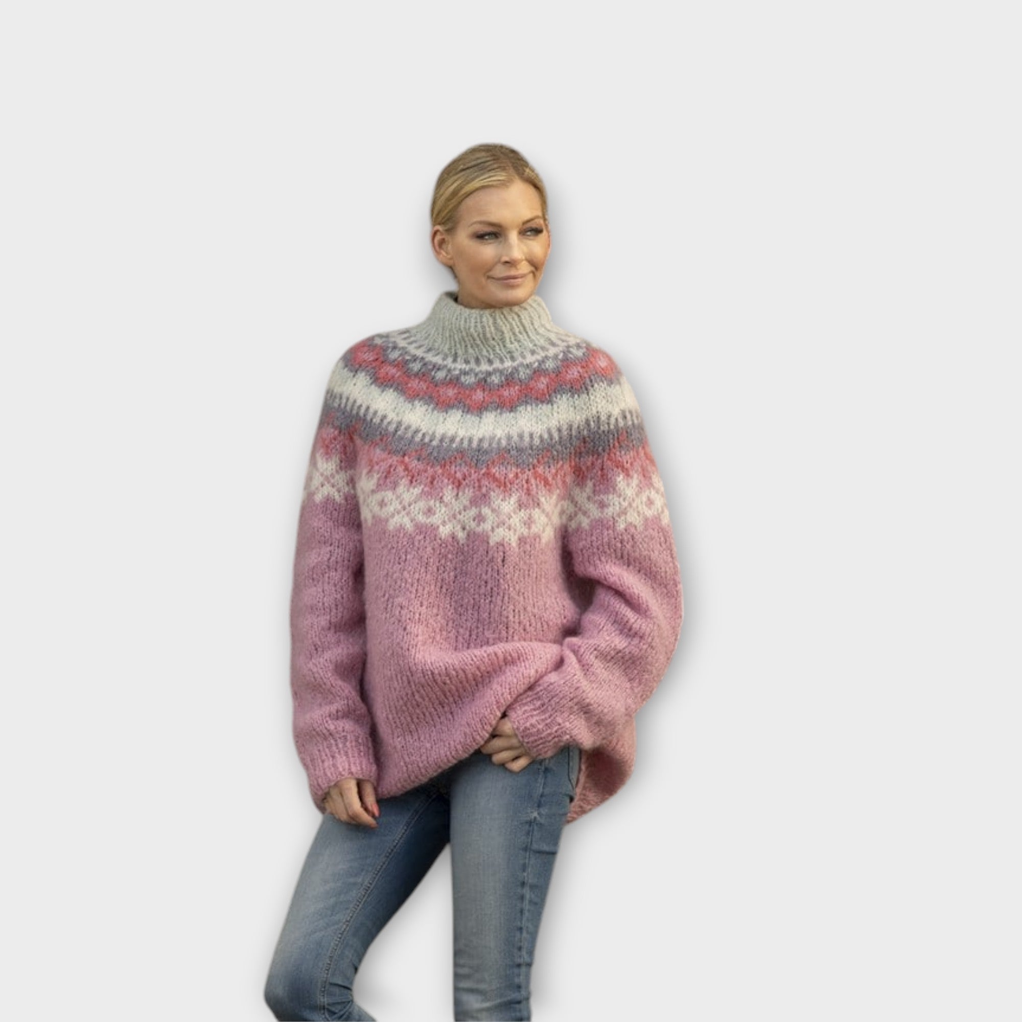Ella - sweter Fair Isle
