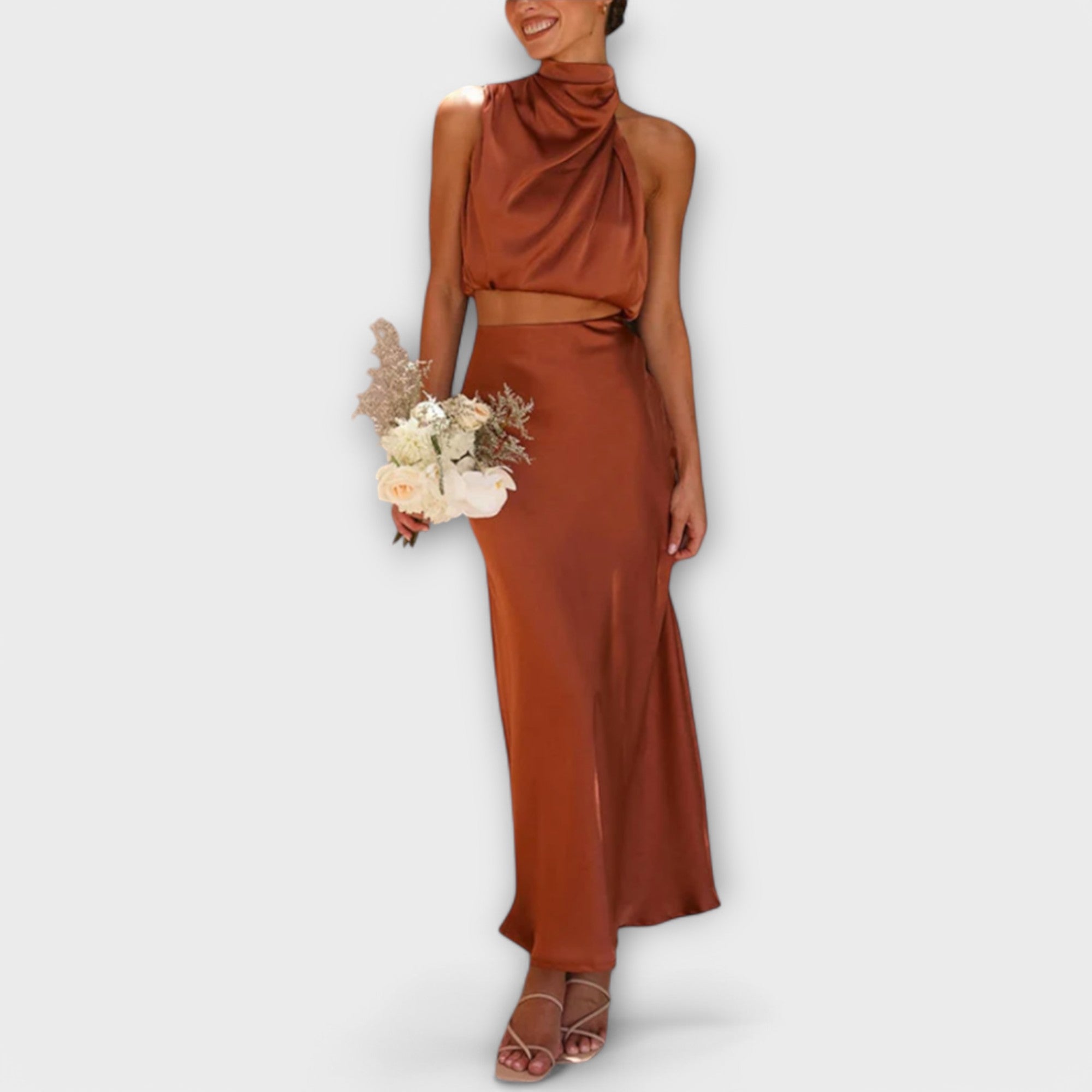 Natalia - Stylowa maxi spódnica dla eleganckiego wyglądu