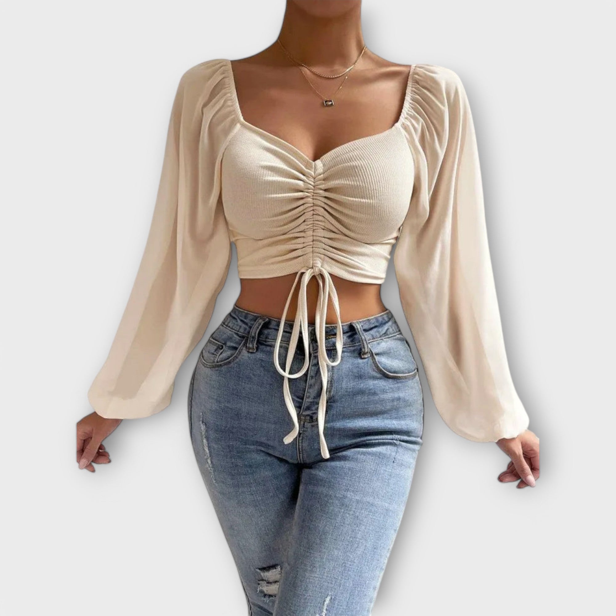 Jacqueline - Wszechstronna bluzka wieczorowa