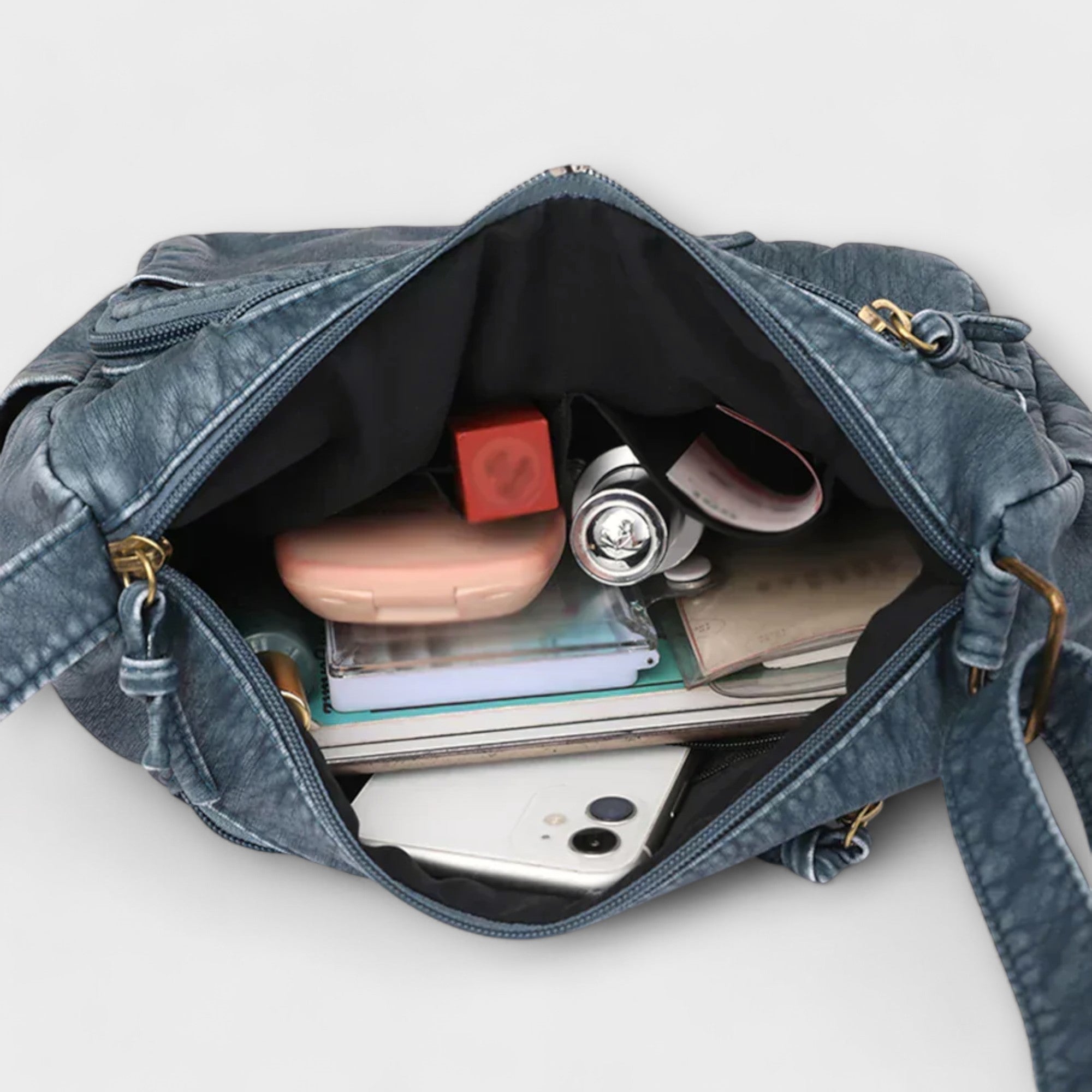 Flair. - Skórzana torba w stylu oldskulowym