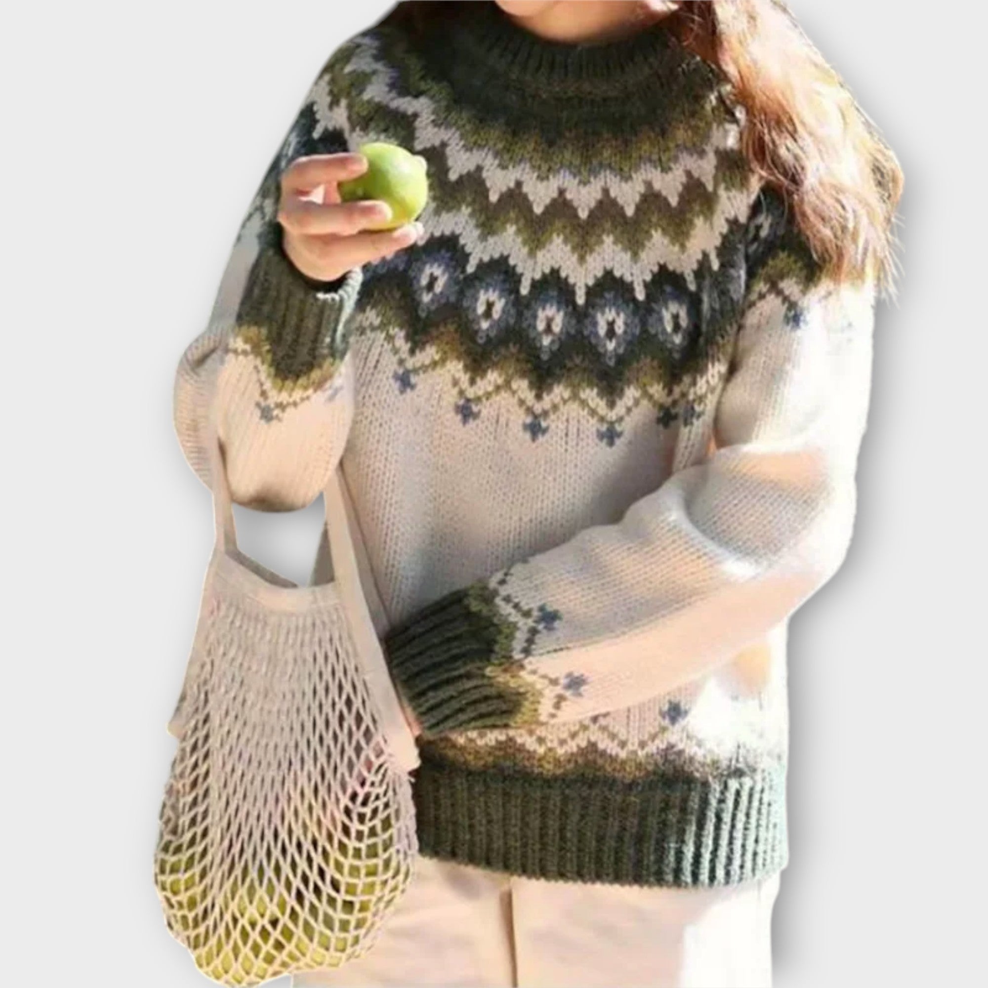 Ella - sweter Fair Isle
