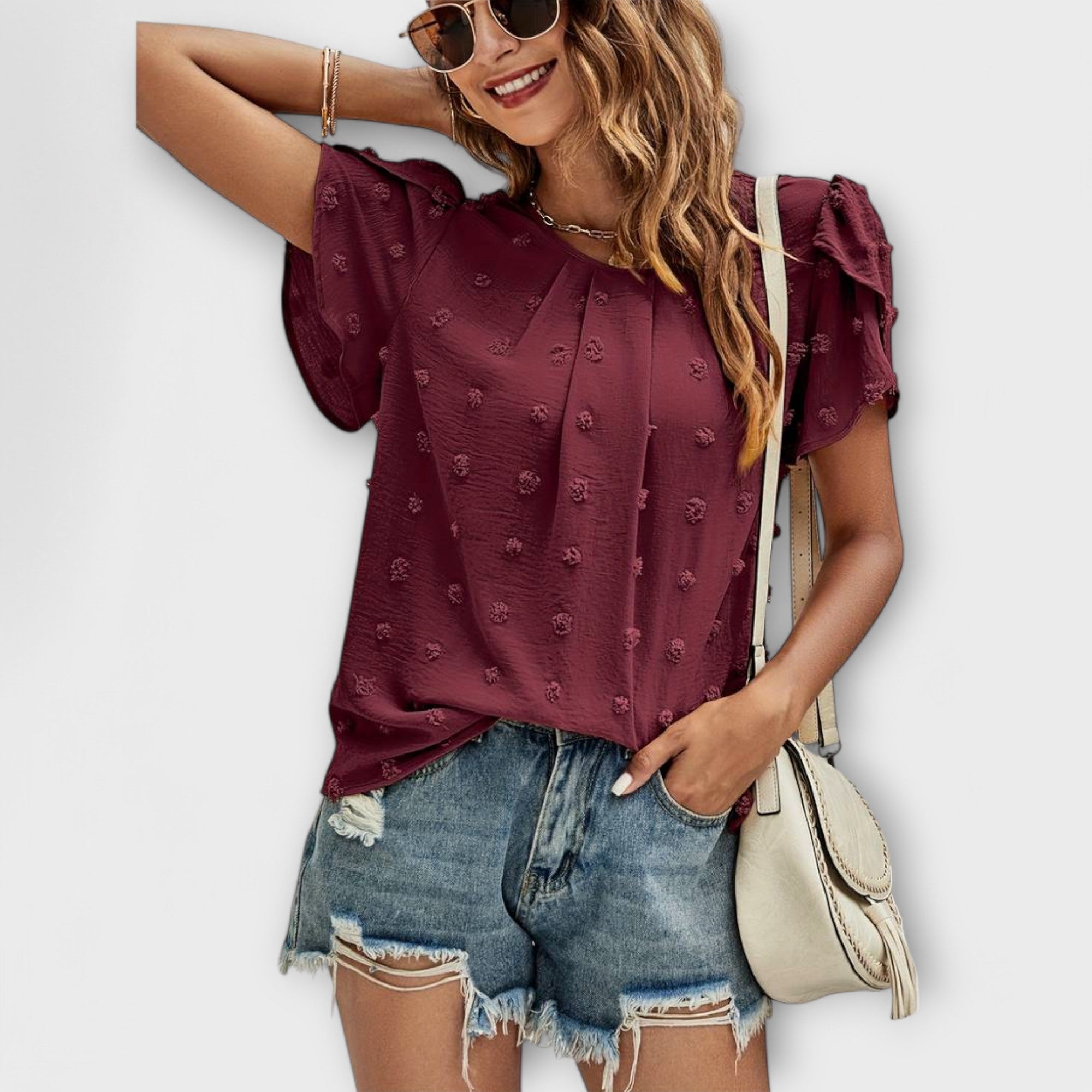 Charlotte - Idealna bluzka w kropki