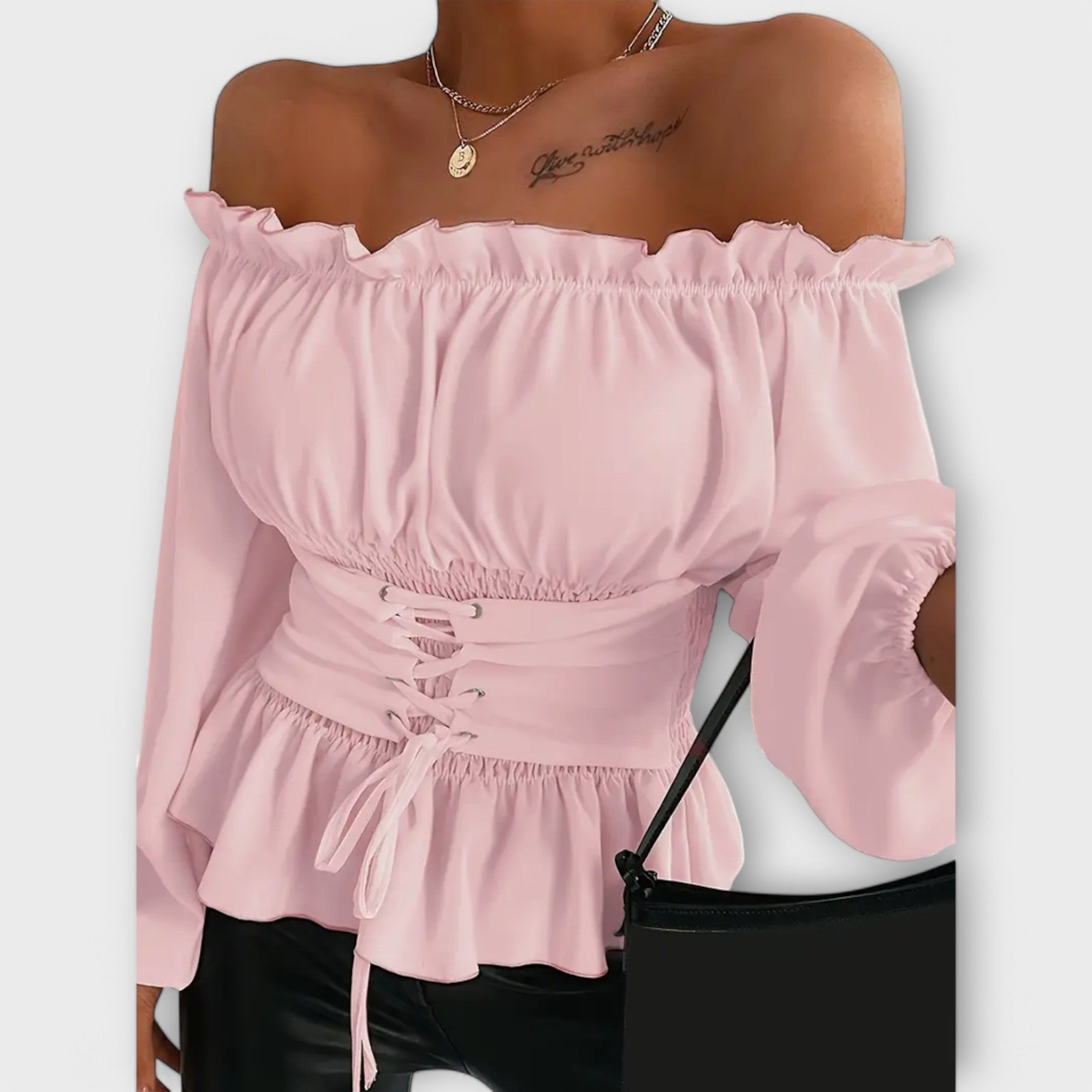 Amelia - Bluzka z falbankami