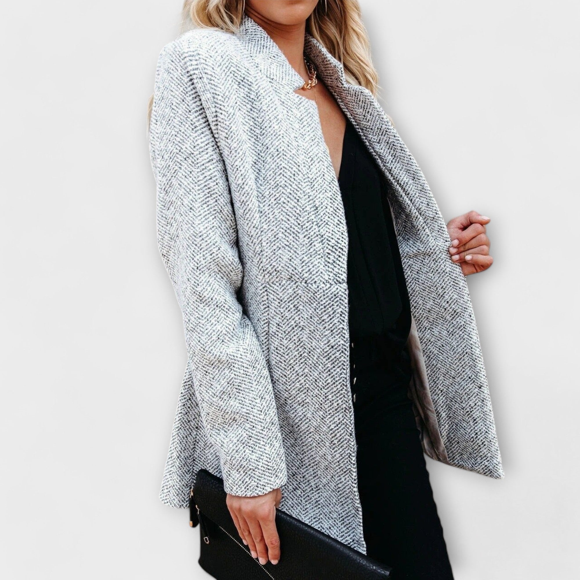 Coatly - Stylowa tweedowa kurtka na sezon przejściowy