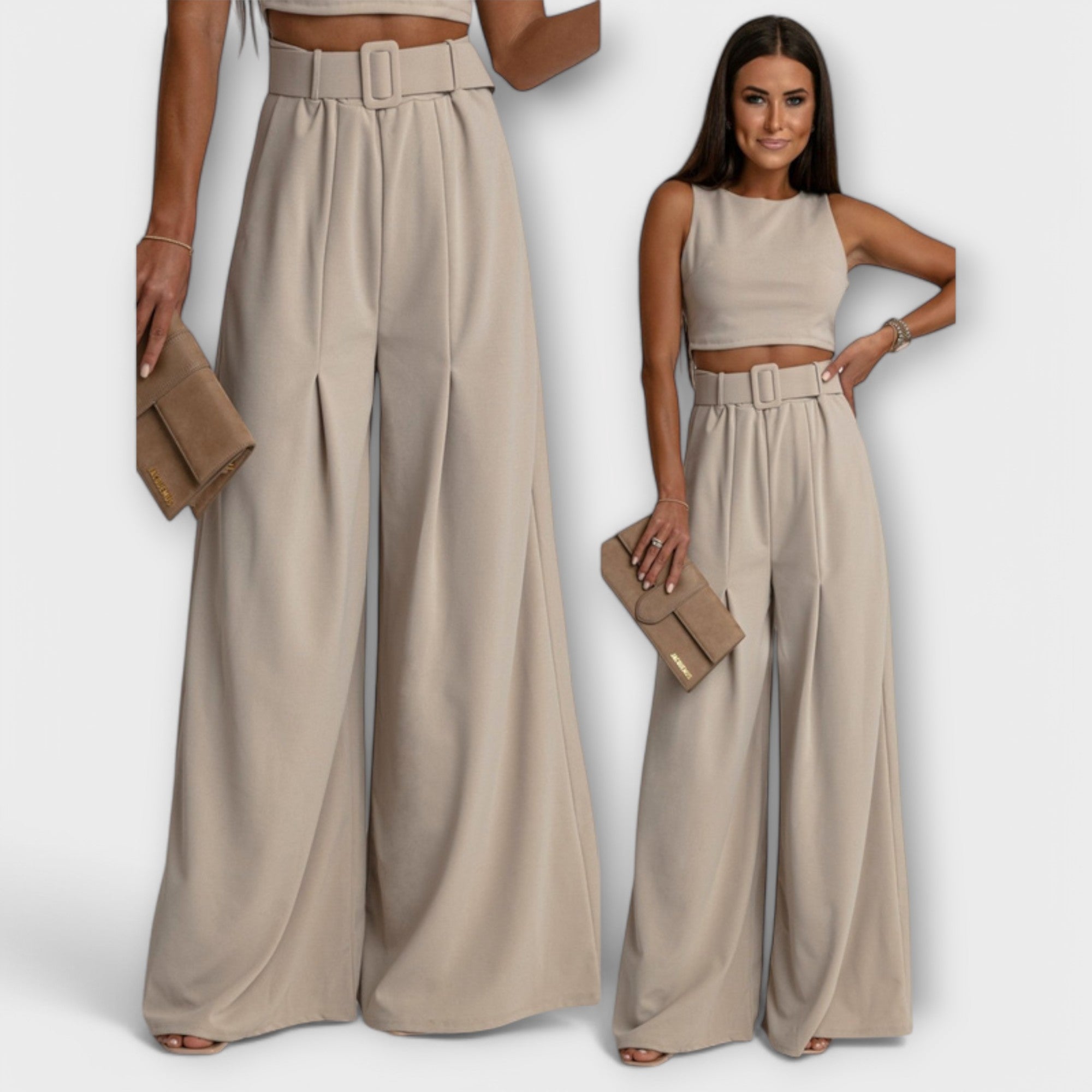 Elegancki Dwuczęściowy Komplet Damski Danita