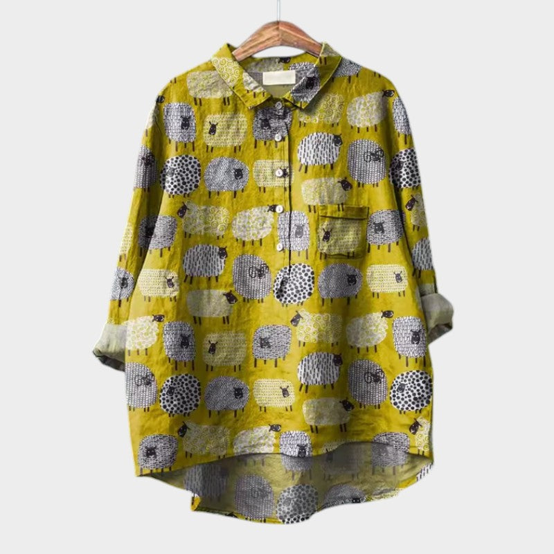 Gunna | Premium Bluzka z koronkowym wykończeniem