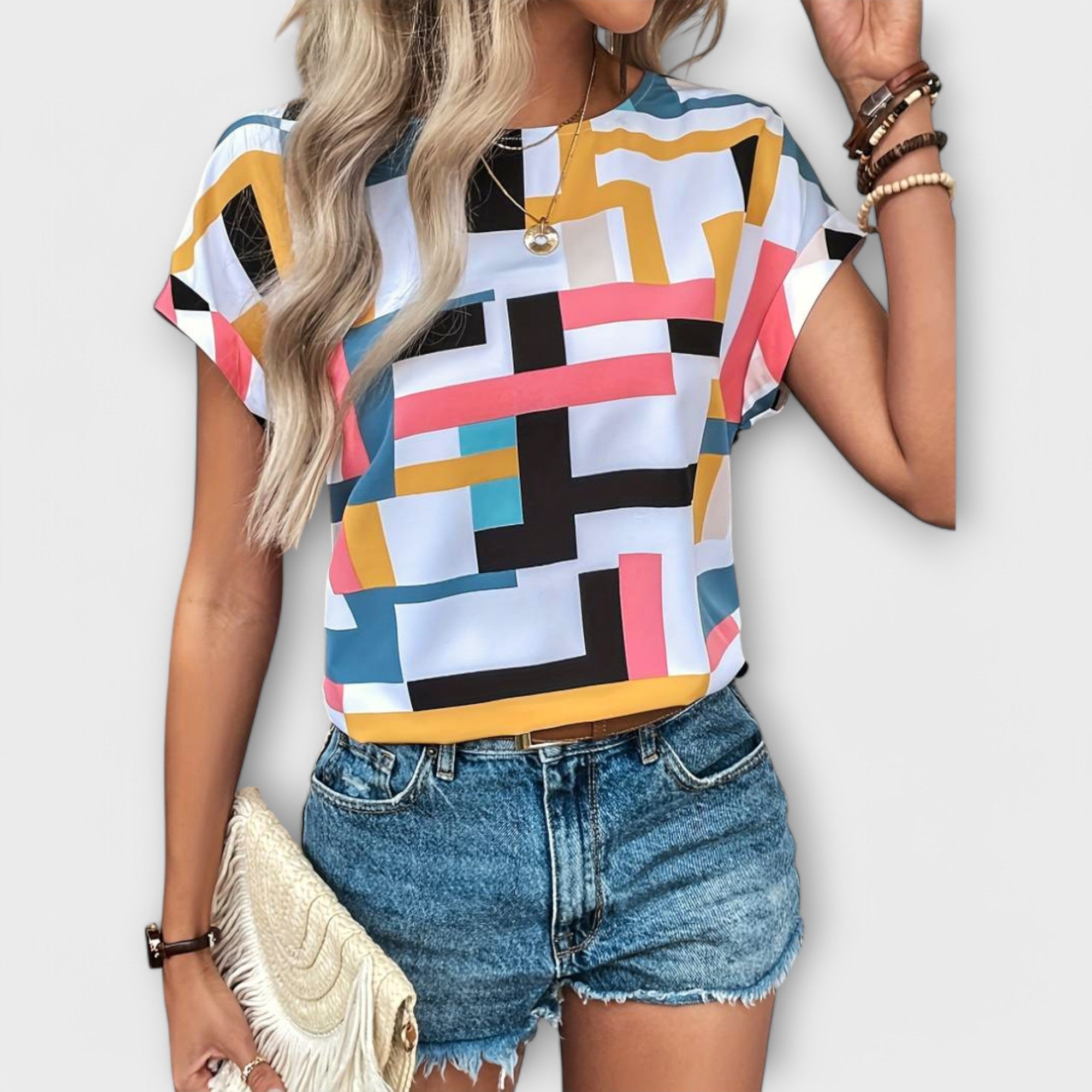 Chloe - Bluzka z krótkim rękawem