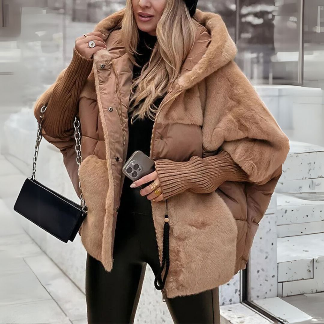 Ava - kurtka puchowa z pluszową mieszanką