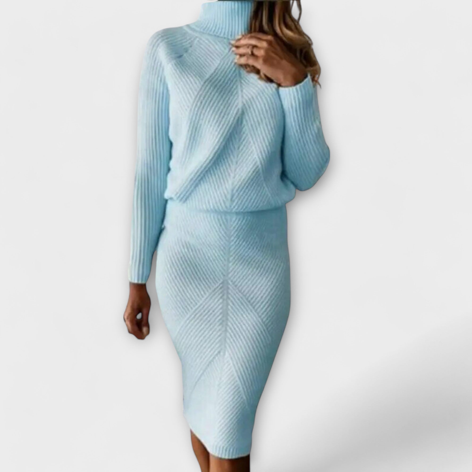 Dwuczęściowy zestaw z wąską spódnicą