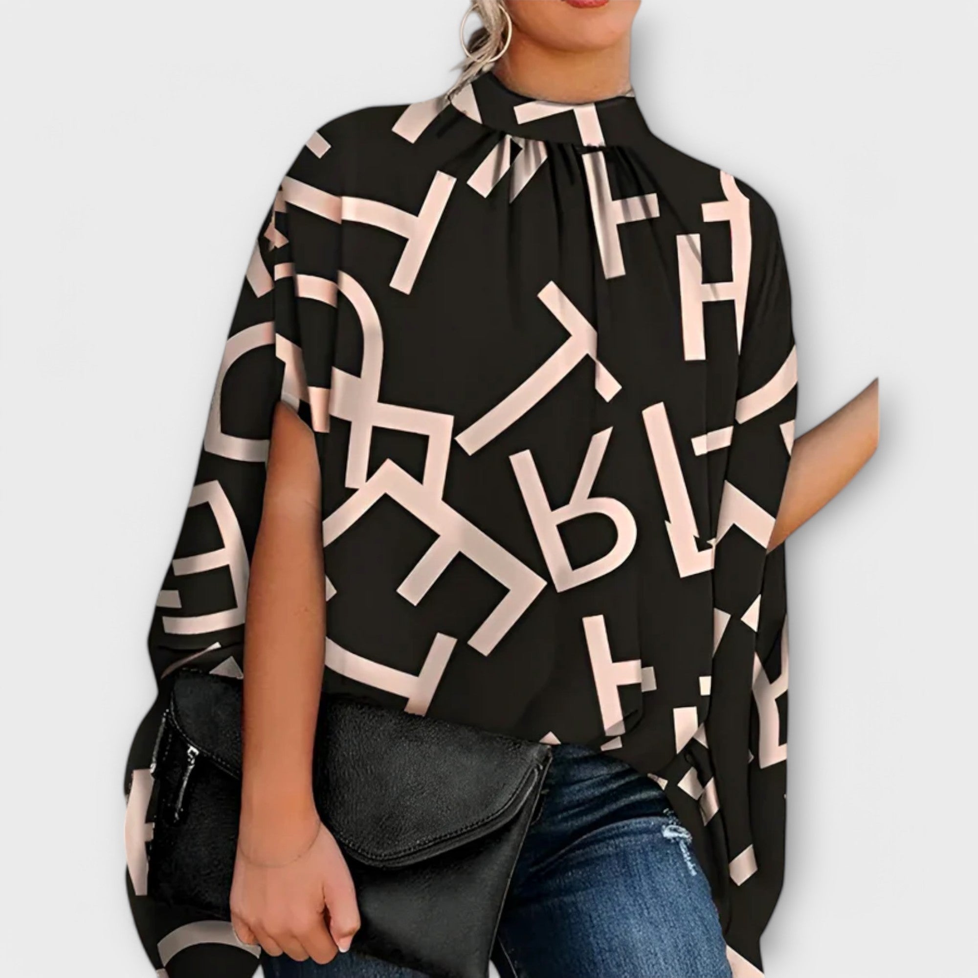 Jacqueline - Uniwersalna bluzka wieczorowa