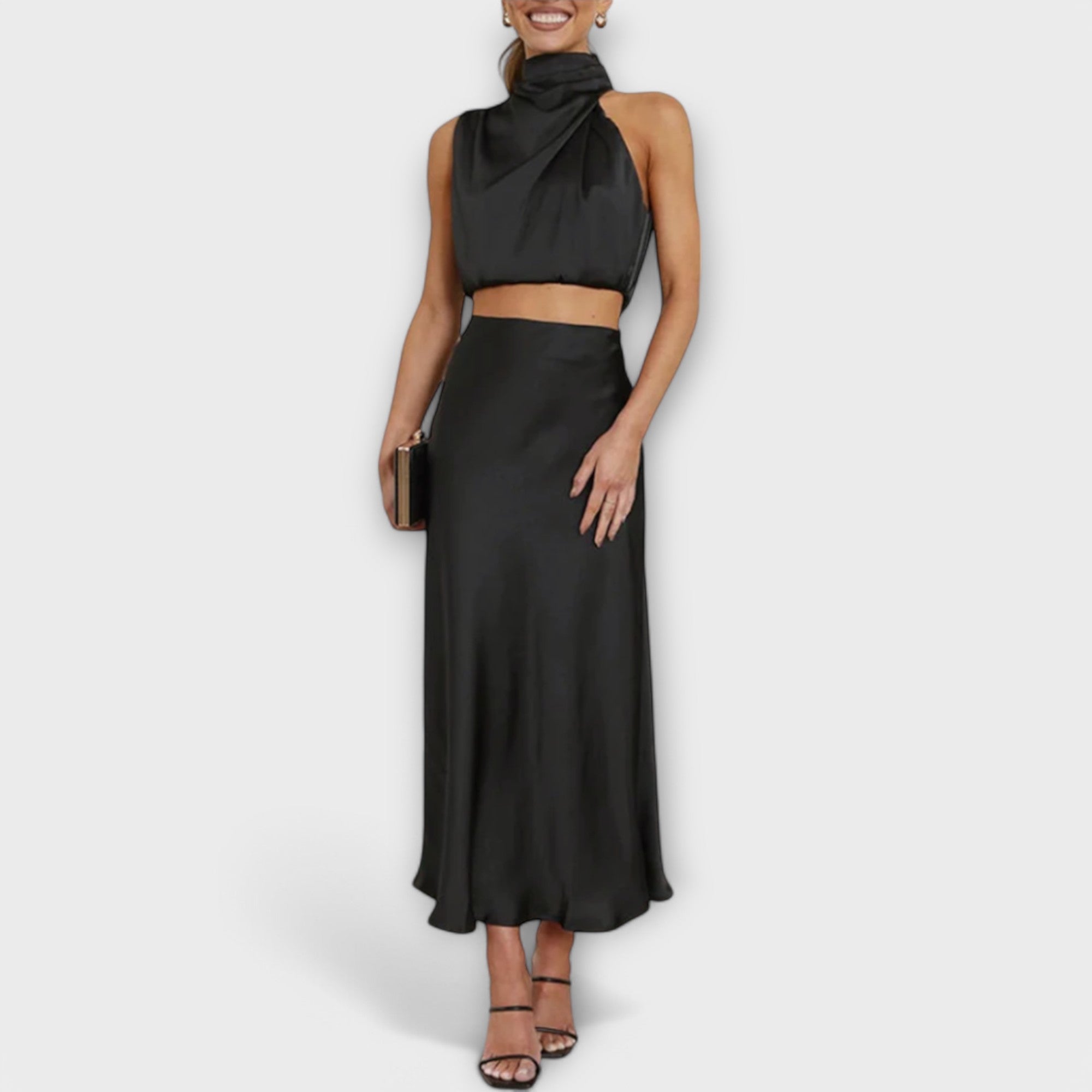 Natalia - Stylowa maxi spódnica dla eleganckiego wyglądu