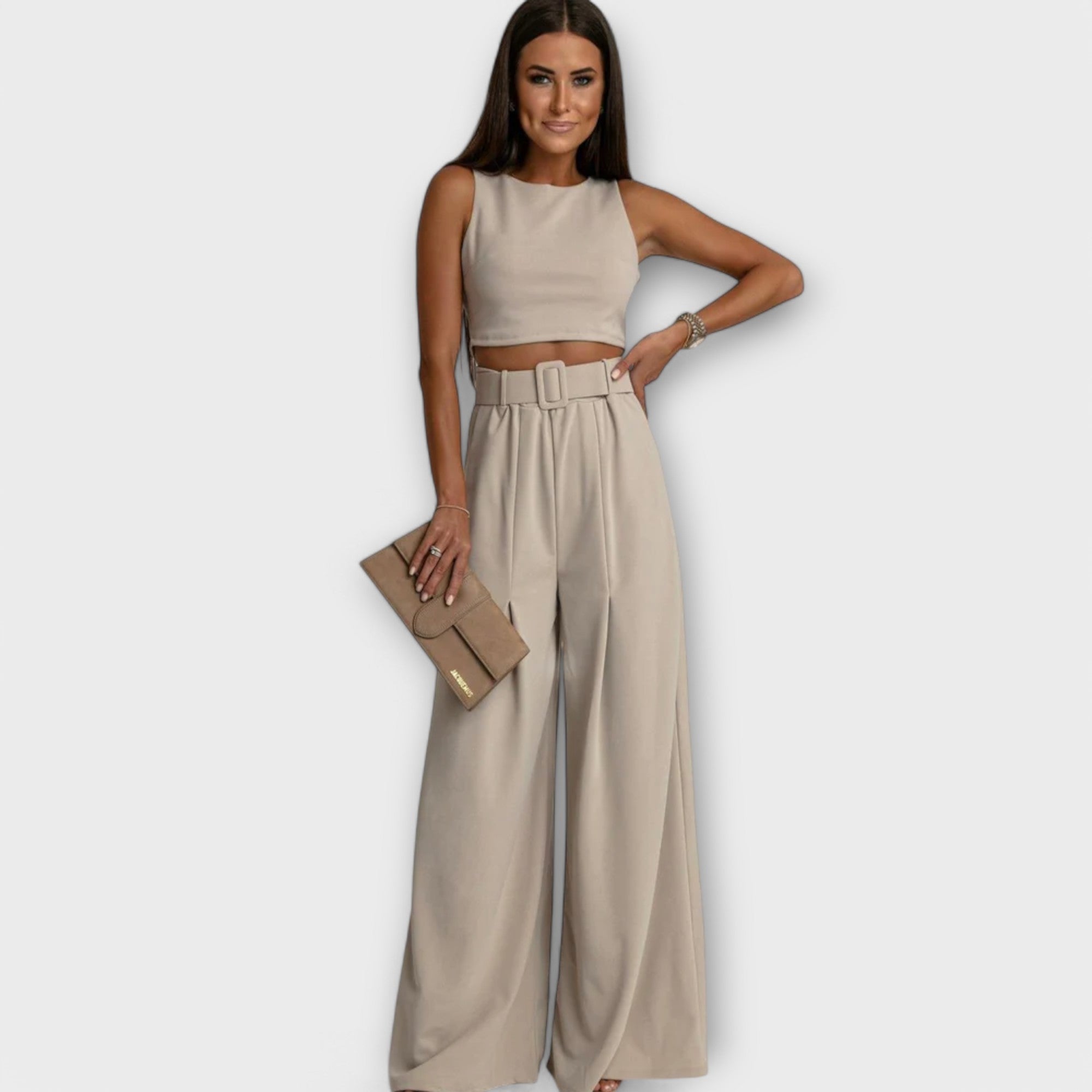 Elegancki Dwuczęściowy Komplet Damski Danita