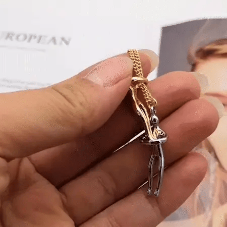 Para - Przytulający się naszyjnik