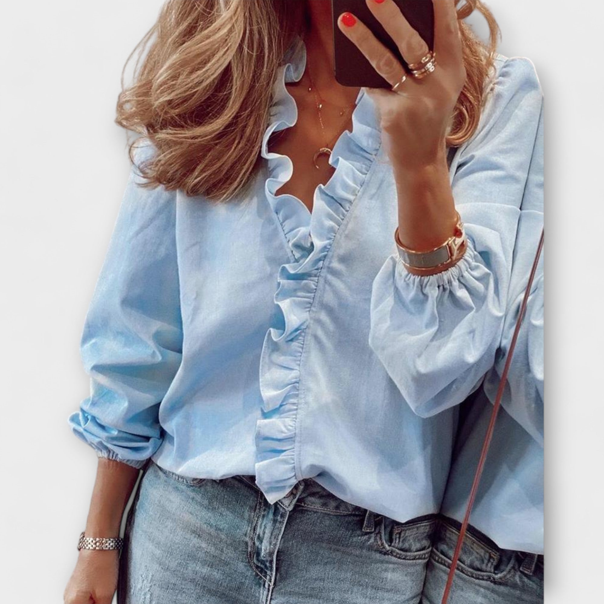 Sarah - Elegancka i wyjątkowa bluzka