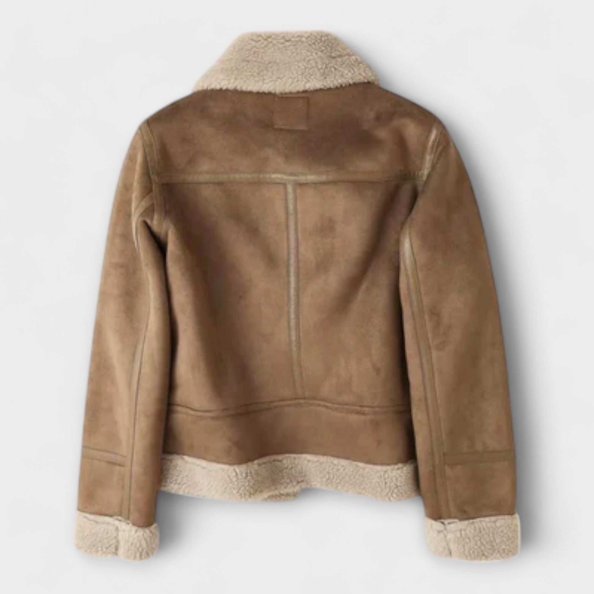 Zamszowa kurtka Aviator Aurora Shearling