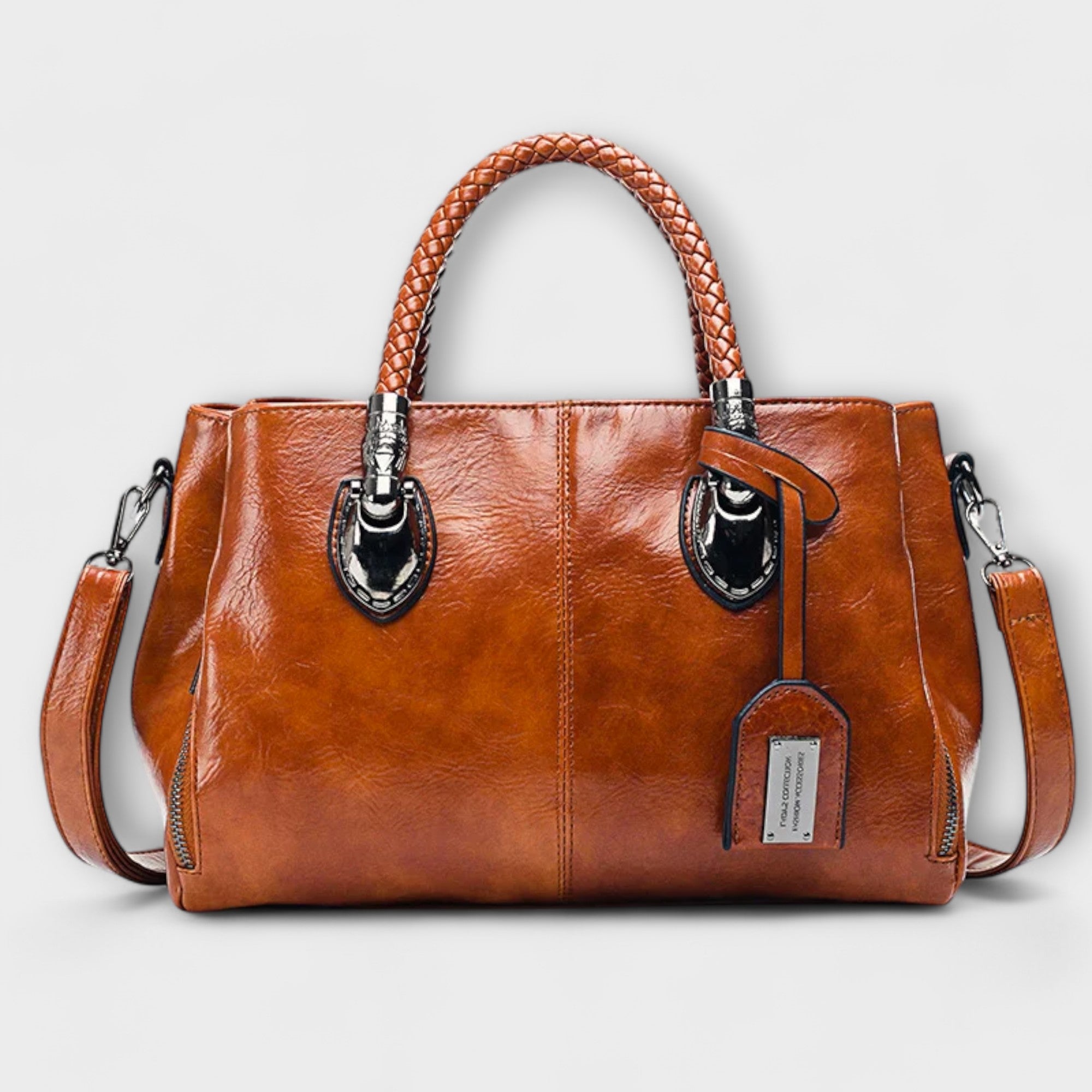 Flair. - Elegancka skórzana torba Duffel