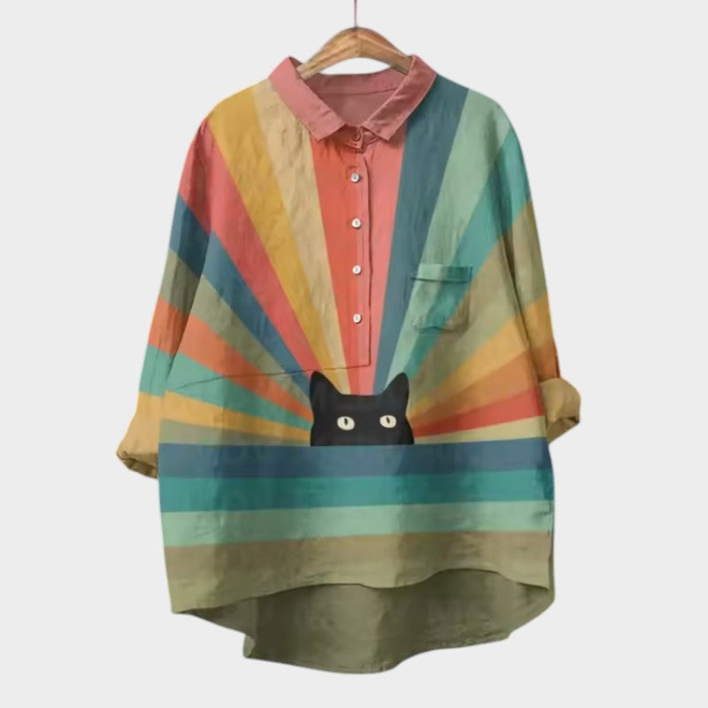 Jenny | Premium Bluzka z koronkowymi detalami