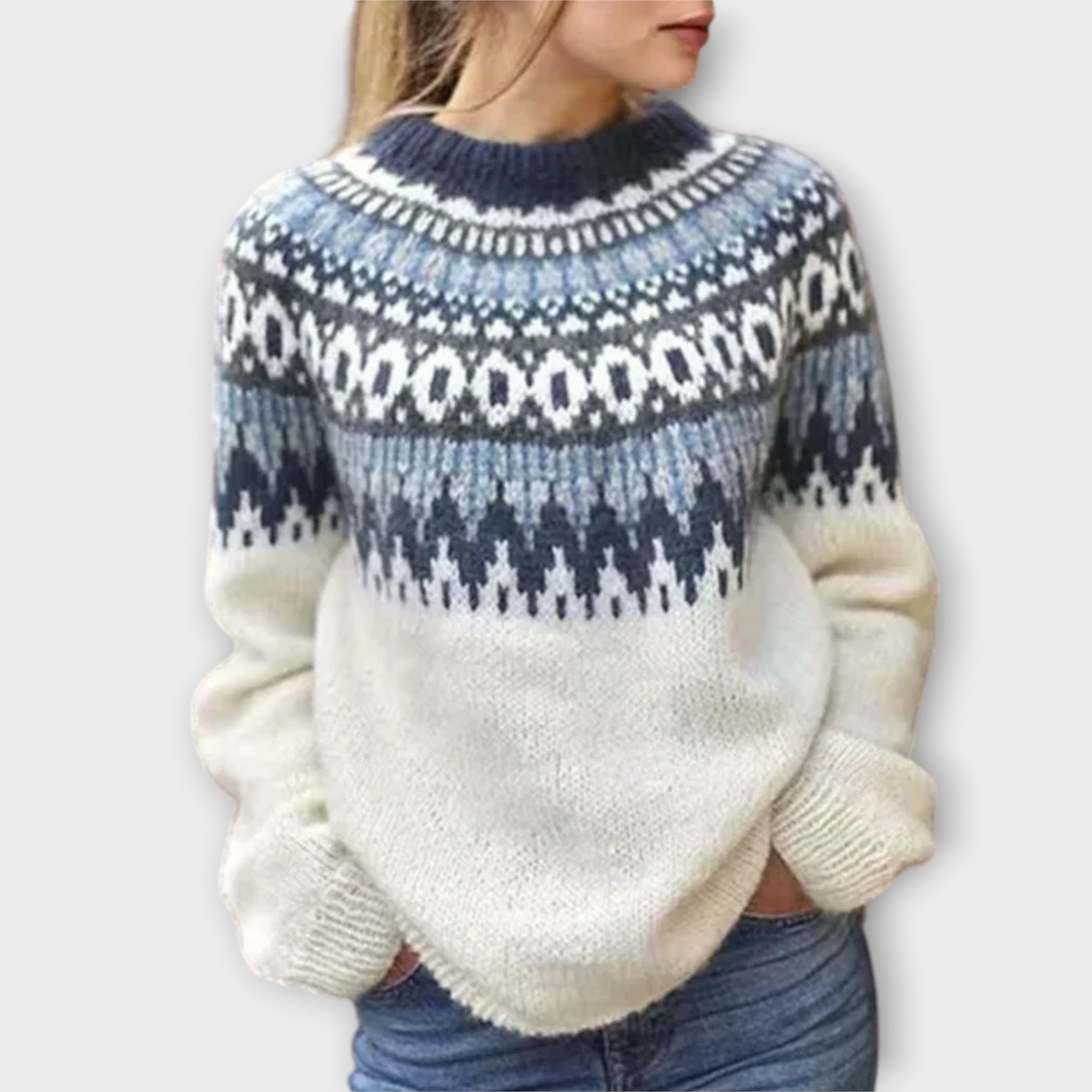 Ella - sweter Fair Isle