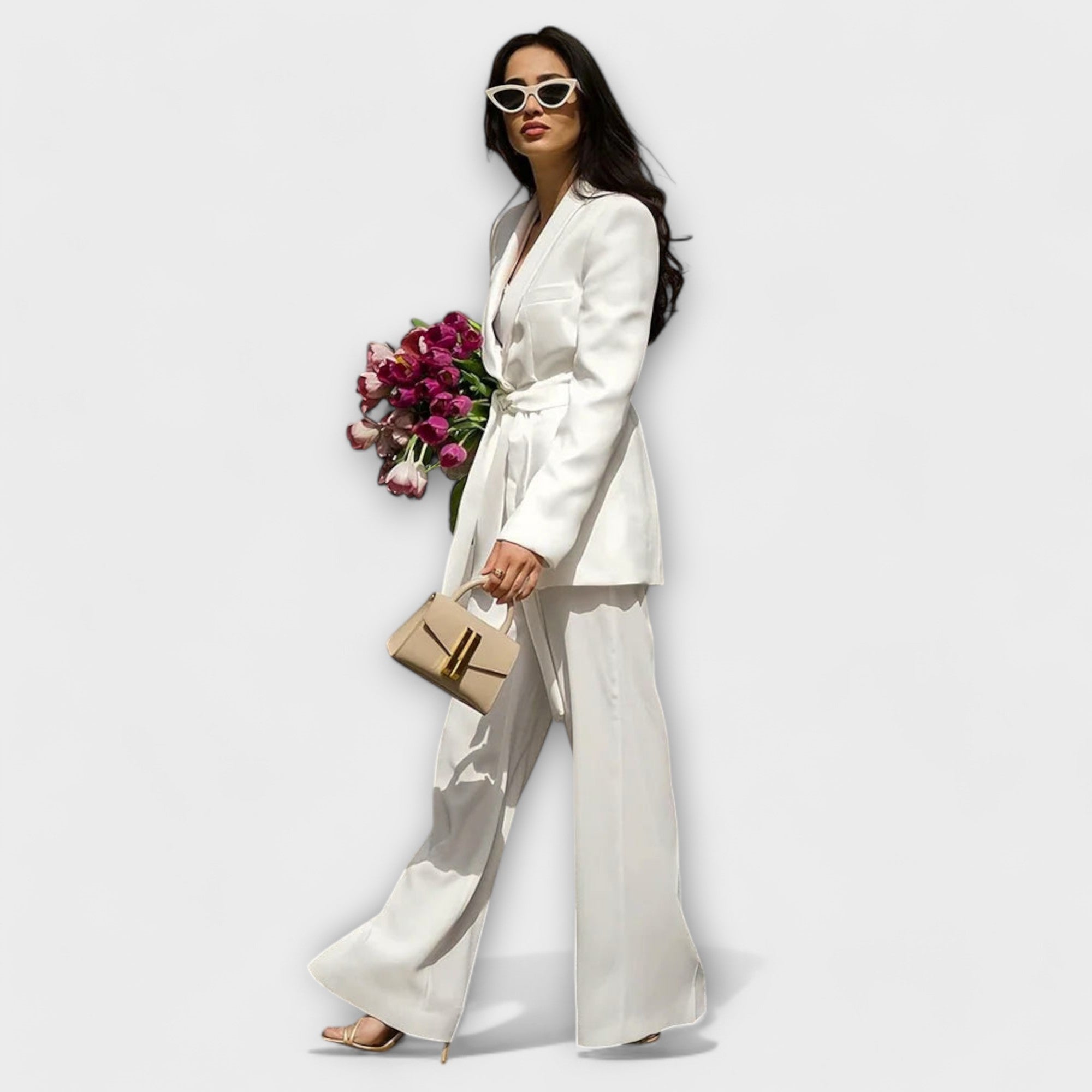 Stylowy 2-częściowy kombinezon