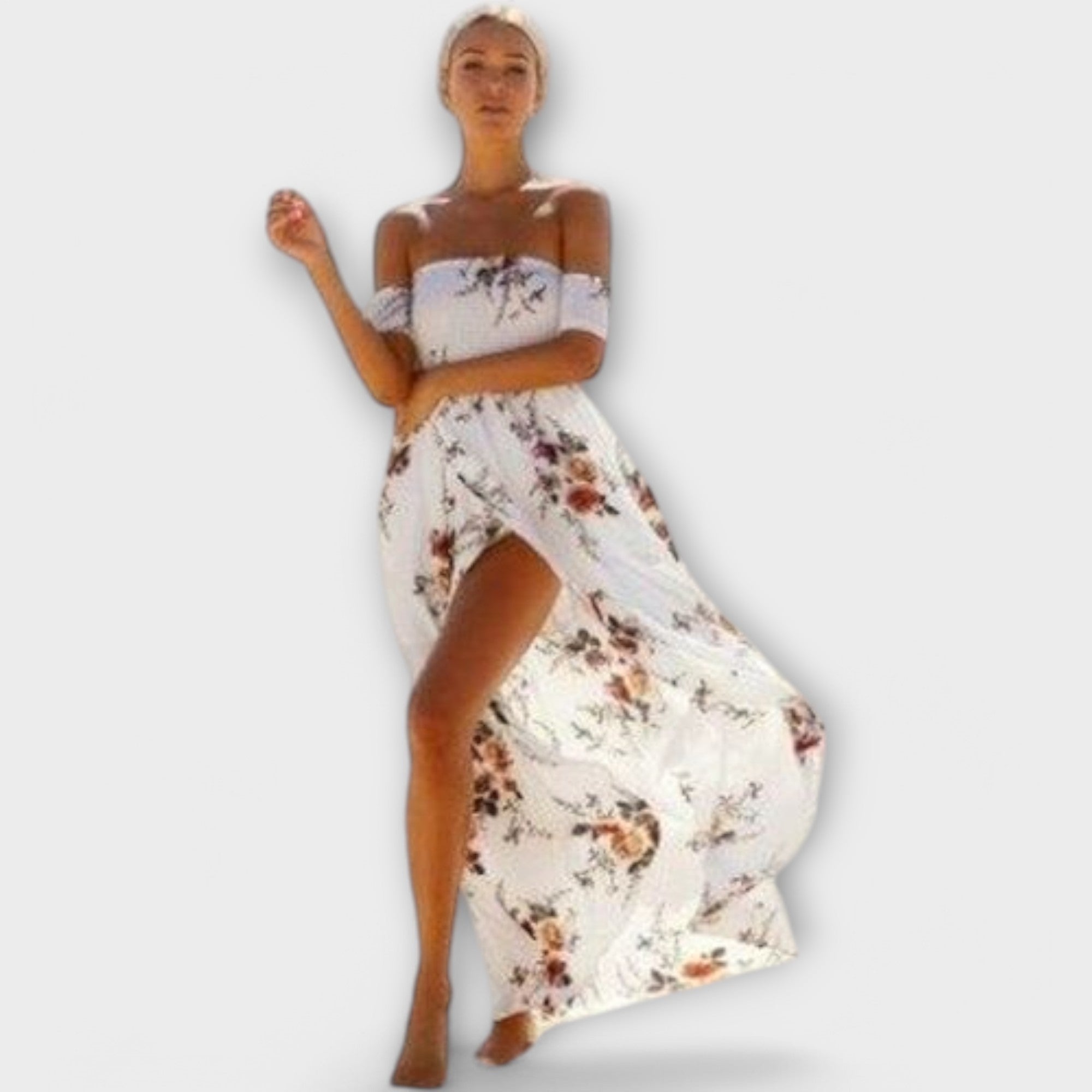 Verena - Sukienka boho midi