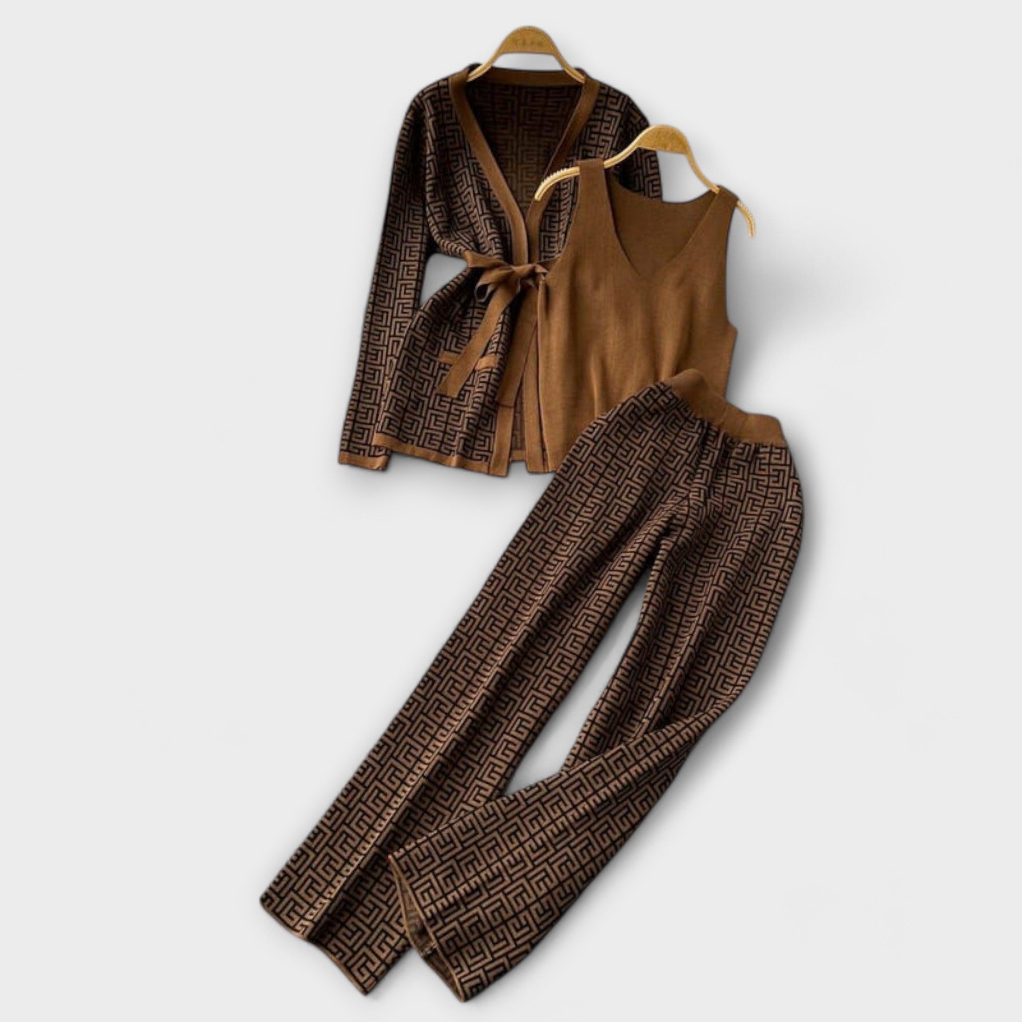 Alba - zimowe trio z dzianiny