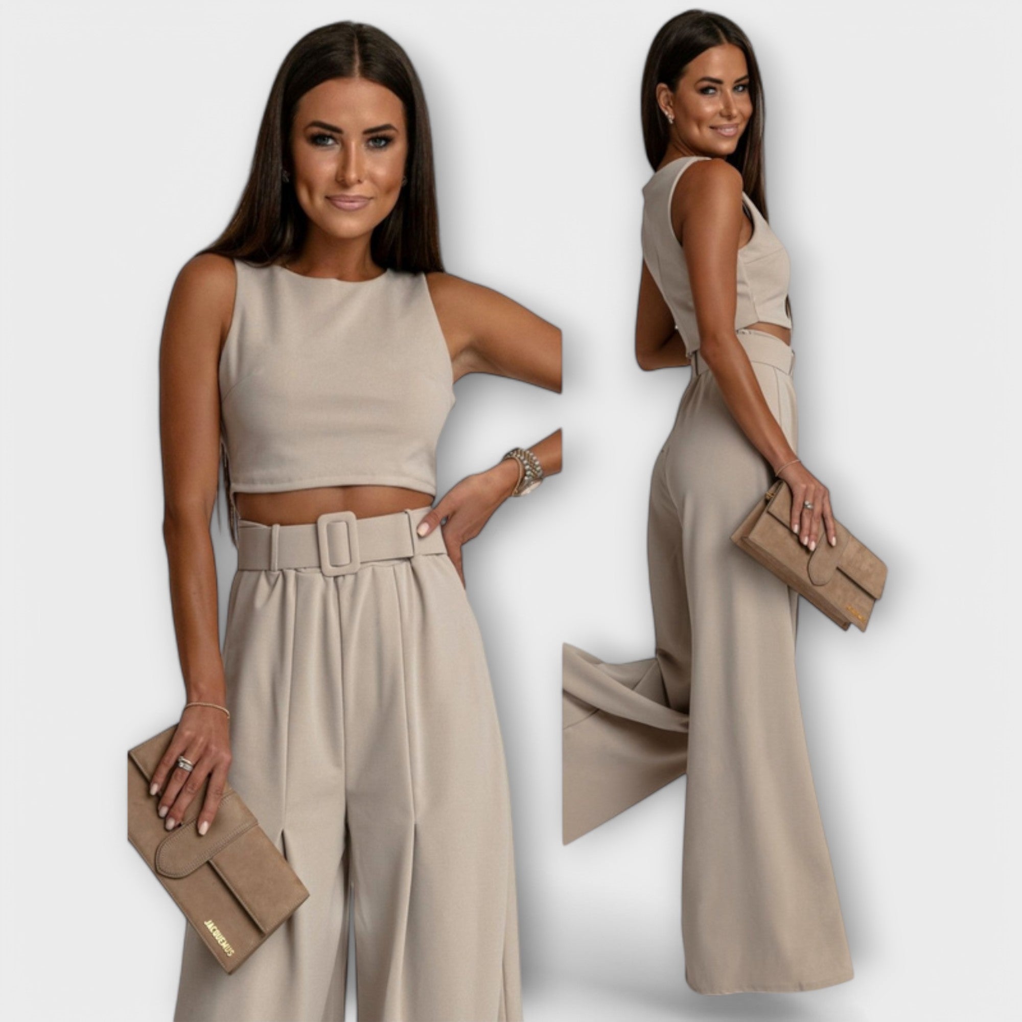 Elegancki Dwuczęściowy Komplet Damski Danita